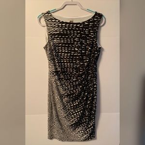 *NWT* Anne Klein Black Camellia Dress